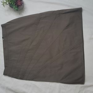 Philippe Adec olive green skirt sz 6